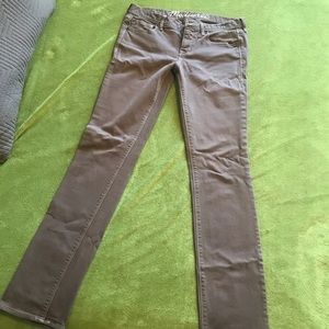 Madewell Rail Straight brown jeans